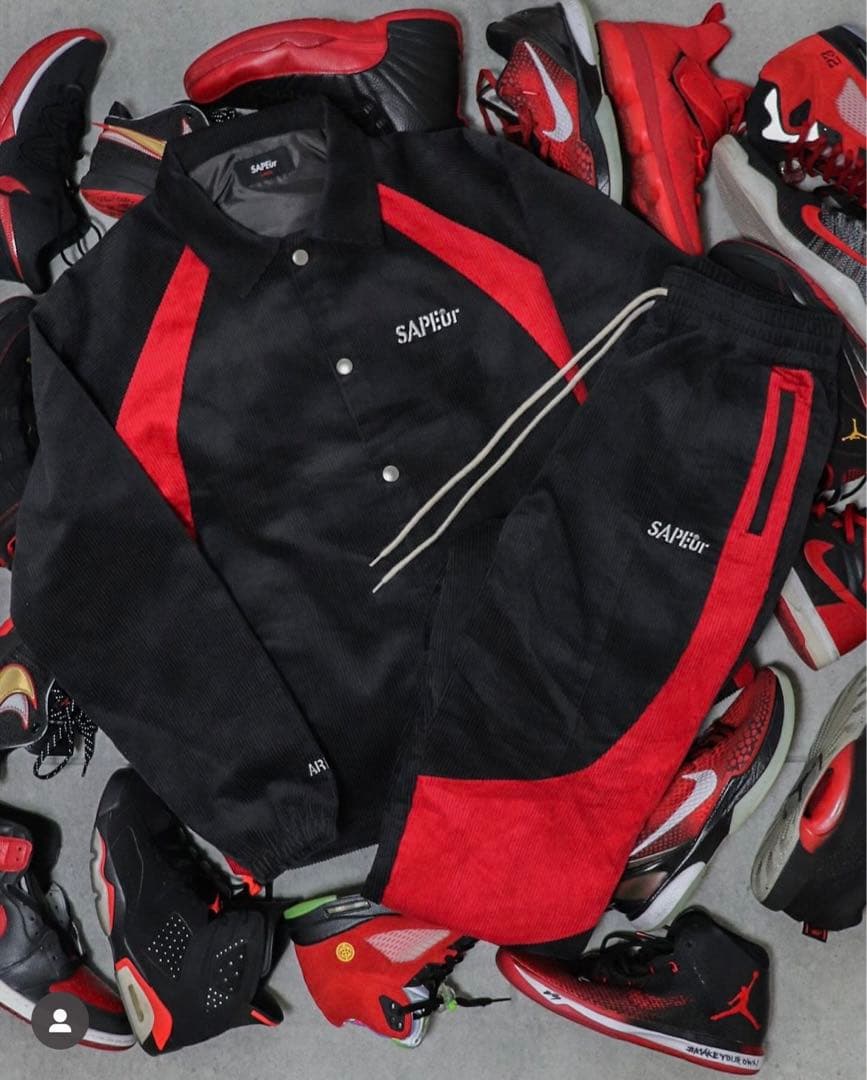 SAPEur サプール コーデュロイ セットアップ sneaker con - メルカリ