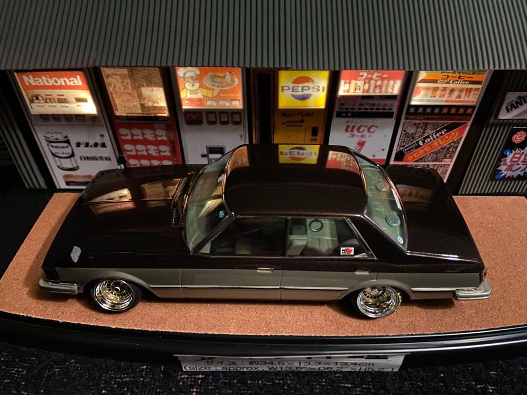 1/24 クレスタ マイクロエース カスタム ジオラマ 旧車 - メルカリ