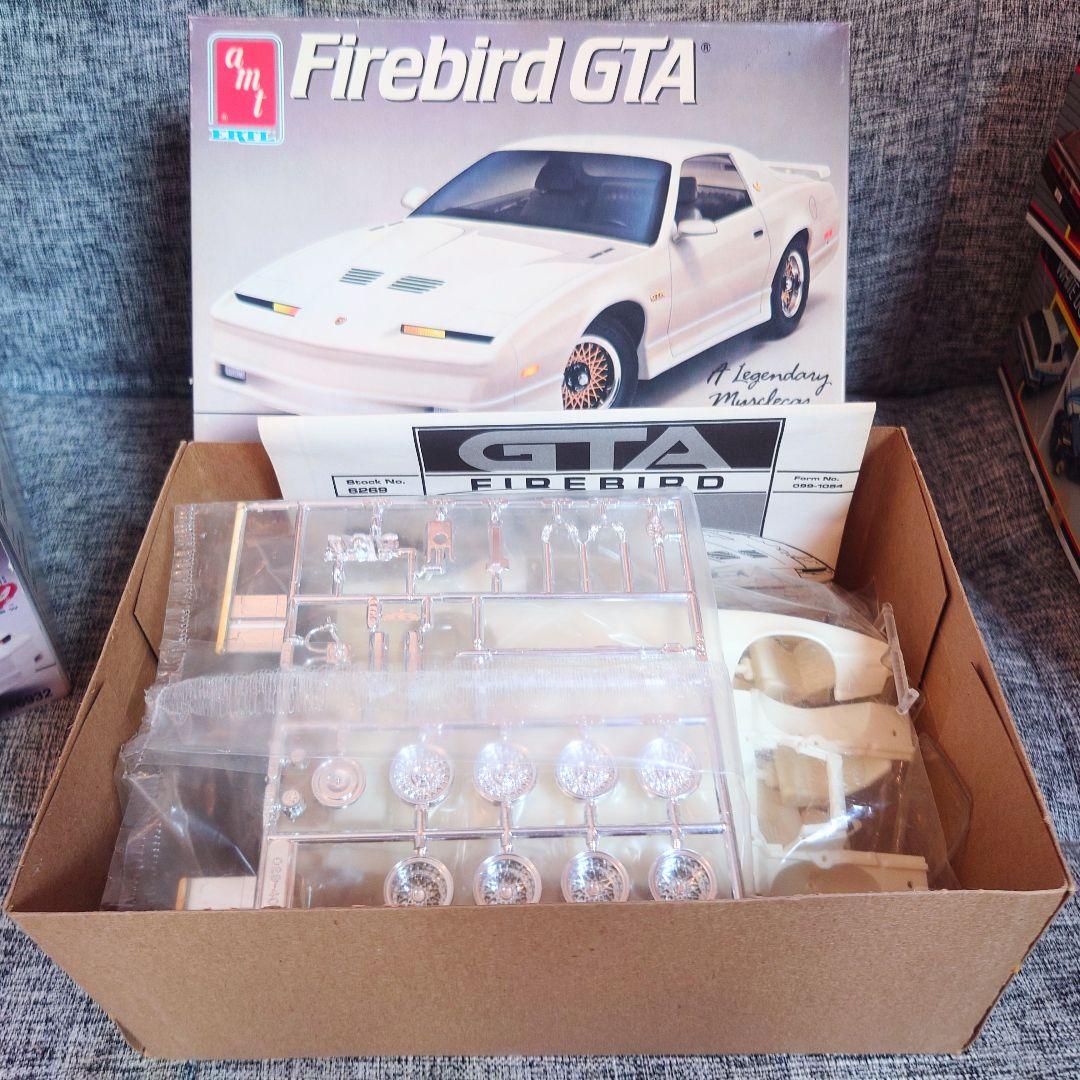 未組み立プラモ6箱・ポンティアック・ファイヤーバード・トランザム