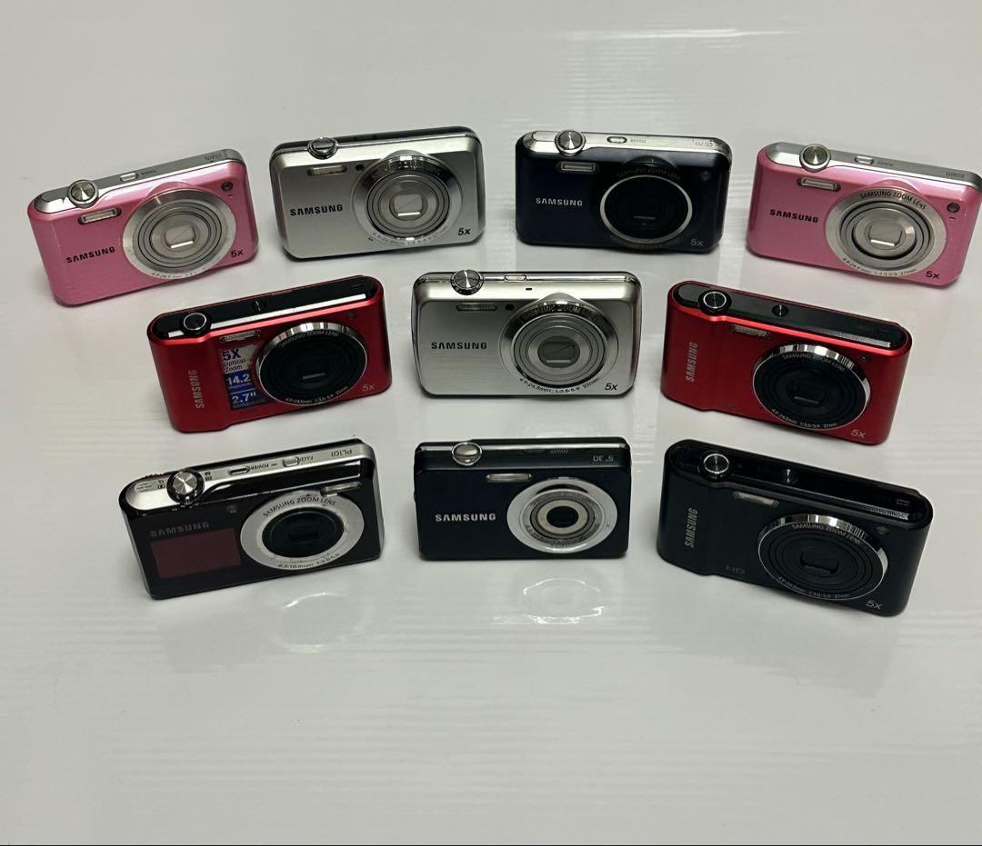 SAMSUNG10台 デジカメラ まとめ【動作未確認ジャンク扱】 - メルカリ