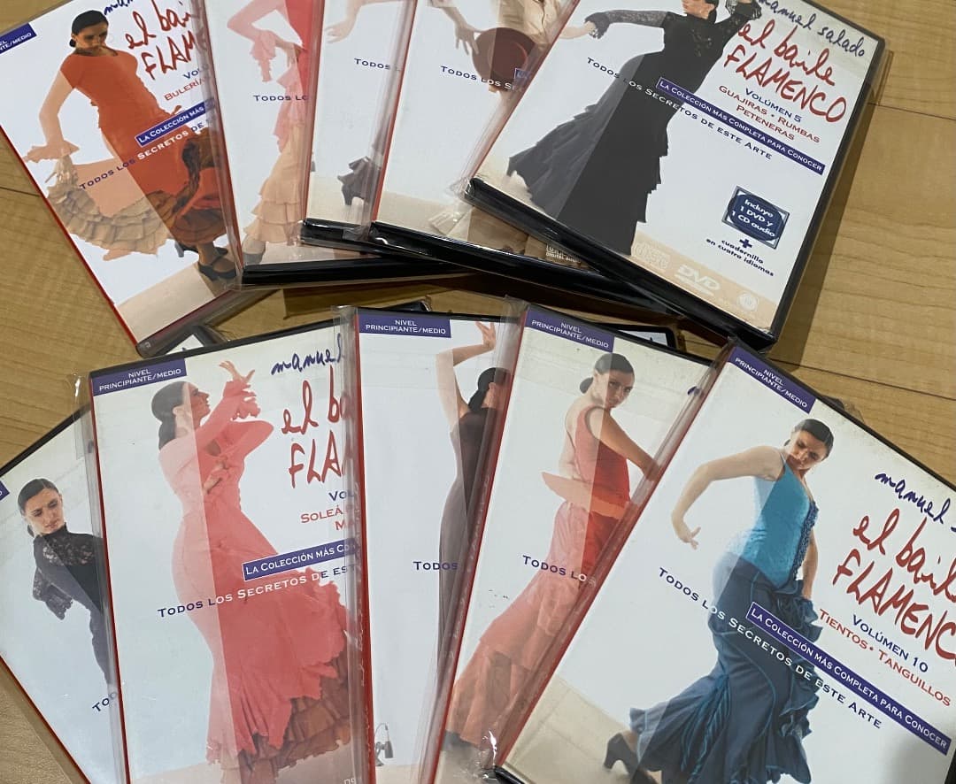 【21全巻セット】エル・バイレ・フラメンコ DVD教材 マヌエル・サラド
