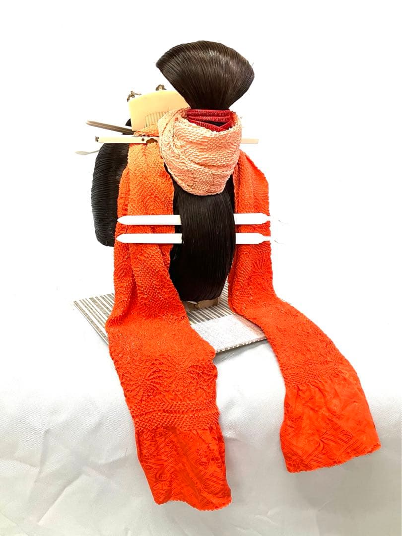 辰巳8号サイズ、一つ兵庫(ゲンコツ)中古舞踊かつら、日本髪かつら