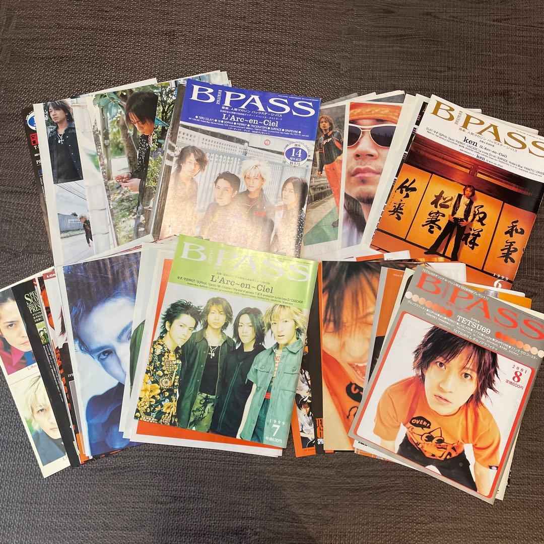 まとめ売り】切り抜きセット ラルク・HYDEソロ・tetsu69等300枚以上