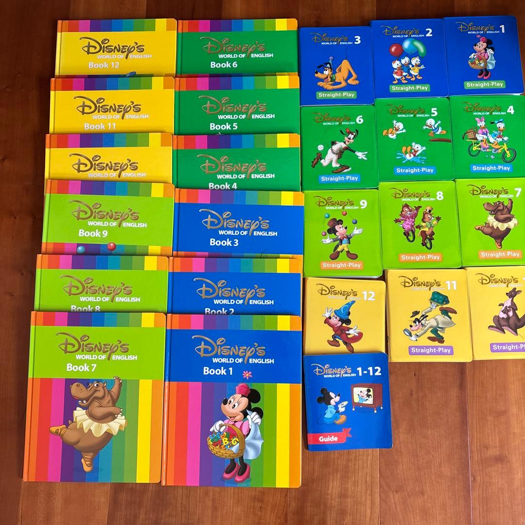 Disney's World of English DVD 絵本1-12 セット Disney's World of English DVD セット 1-12巻 - メルカリ