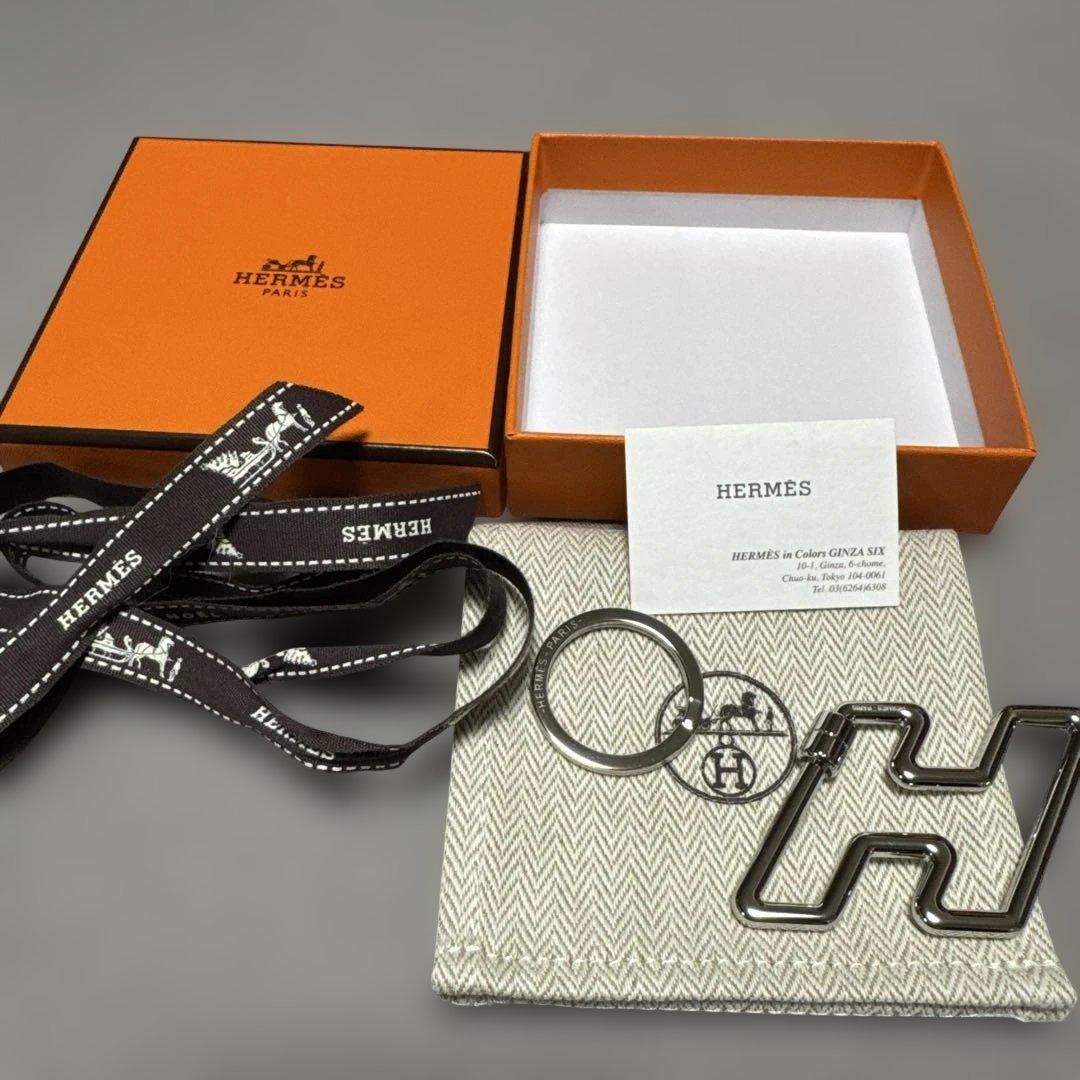 HERMES エルメス　キーリング　キーホルダー HERMES（エルメス） キーリング カルメン ウノドス Carmen Unodos