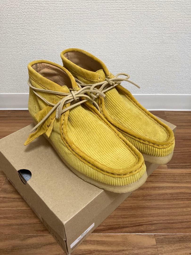 Clarks×MAYDE WORLDWIDE ワラビー イエロー 26.0cm