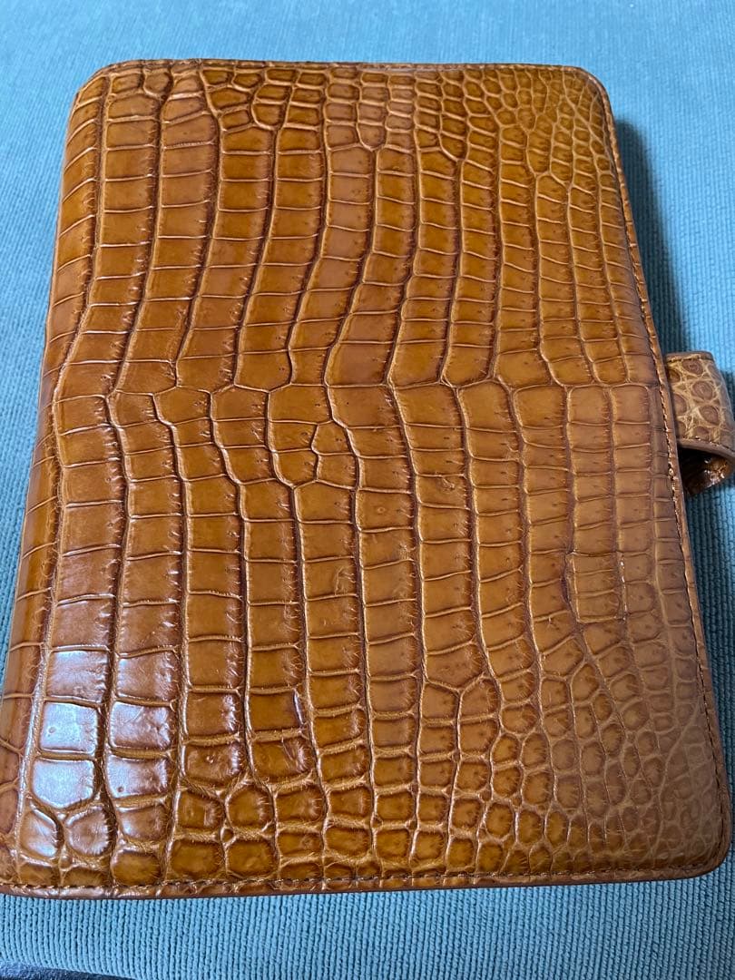 A5手帳カバー　クロコダイル　メモ　象革　キタムラ 楽天市場】本革 クロコダイル 日本製 手帳カバー 紐付き A6サイズ