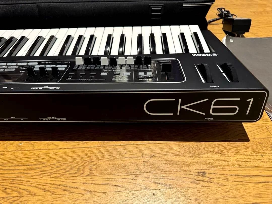 Yamaha CK61 61鍵盤 純正ケース付き YAMAHA（ヤマハ） CK61 純正ケースセット ステージキーボード