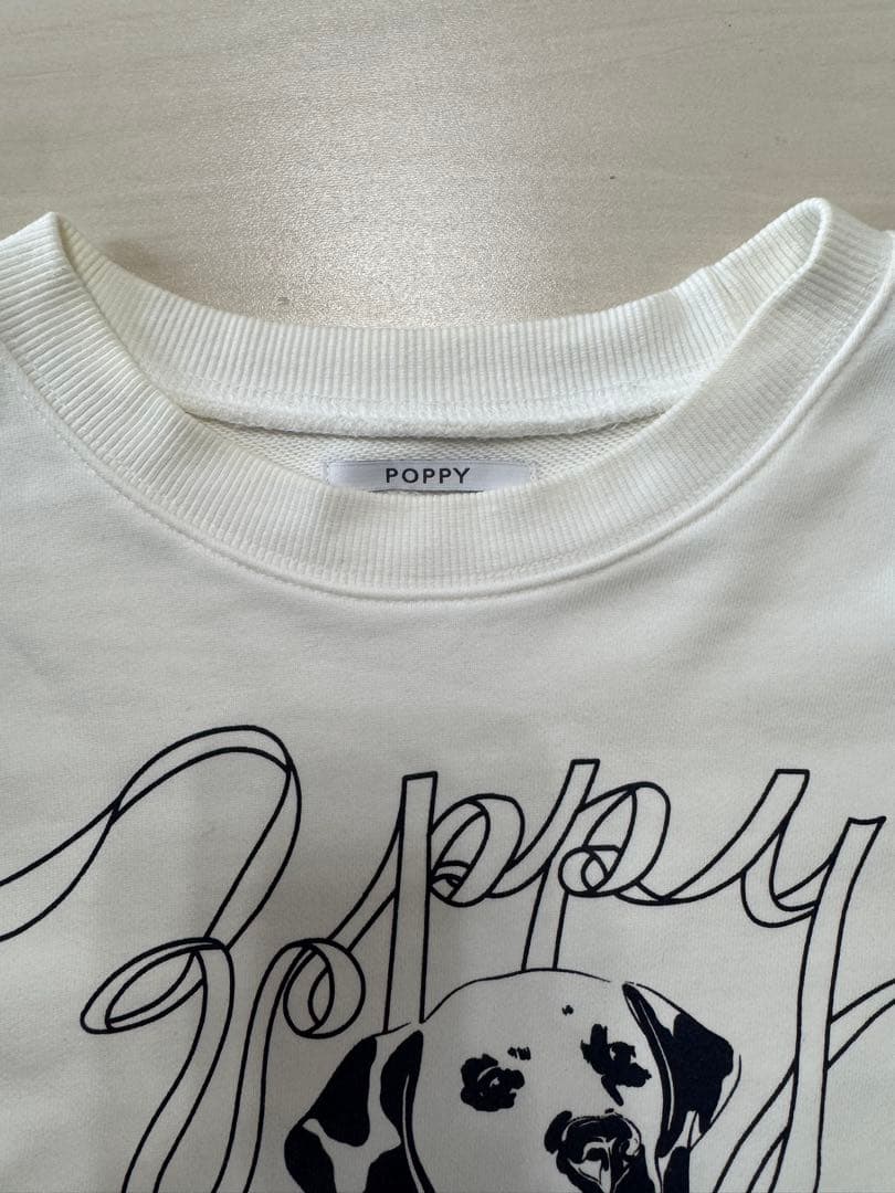 POPPY スウェット DALMATIAN SWEATSHIRT POPPY www.cosaga.com