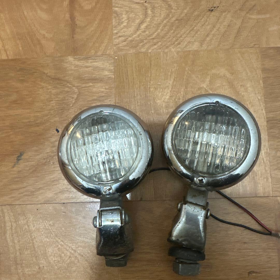 ビンテージ　ヘッドライト　デュアル デュアルライトキット ビンテージスタイルスクエアライト / 2％er
