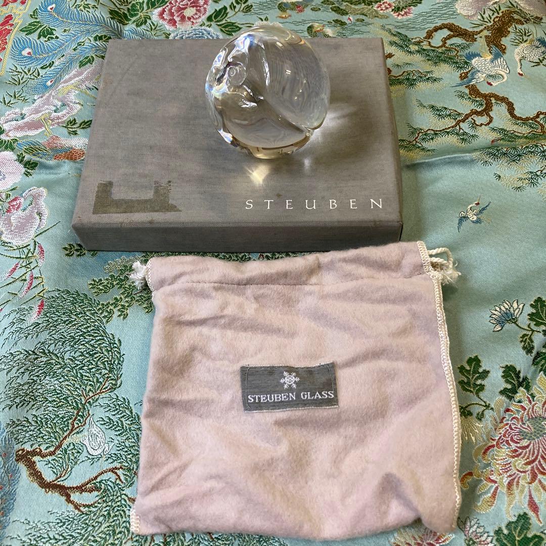 STEUABEN 桃 peach クリスタル スチューベン 1990年代 希少 - メルカリ