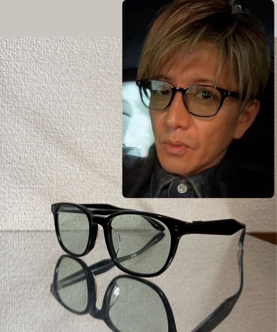 カラーレンズ込みすぐ使える】木村拓哉 メガネ（サングラス仕様 - メルカリ
