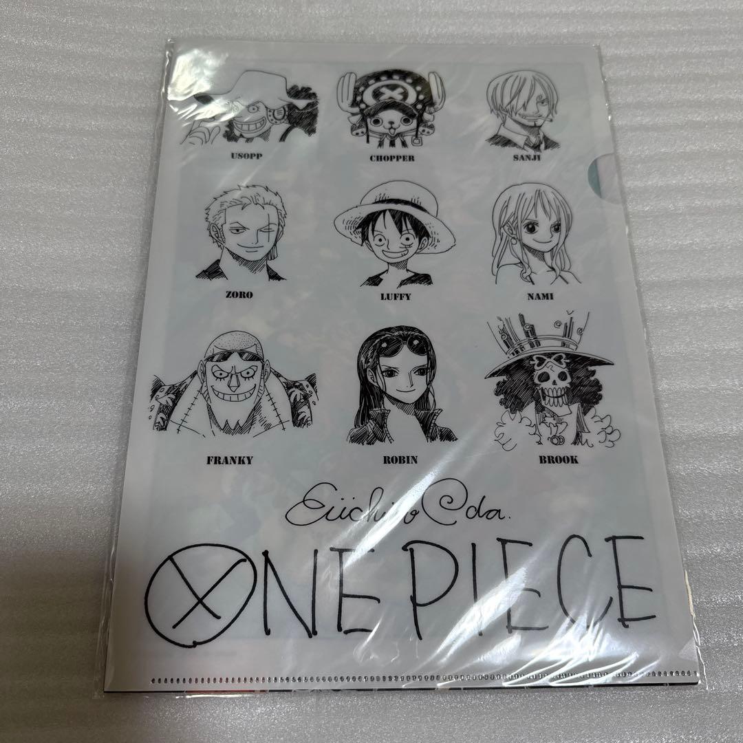 ONE PIECE クリアファイルセット ワンピースパーティー当選品 懸賞】 ONE PIECE×ワンピース パーティー 特製クリアポスターセット