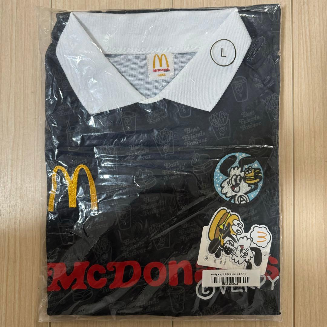 Lサイズ VERDY McDonald マクドナルド シャツ VICK 海外限定 - メルカリ
