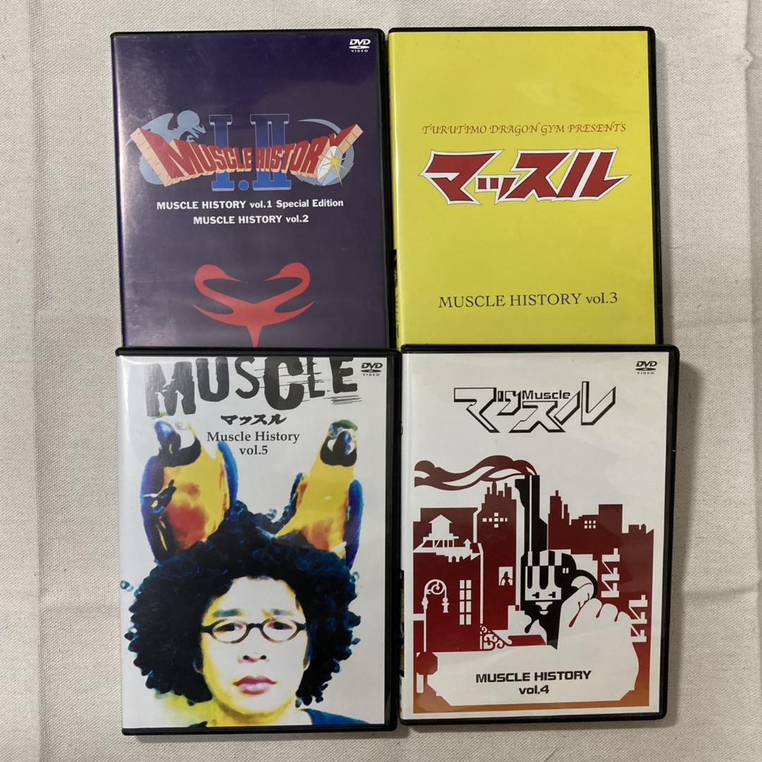 マッスルヒストリー DVD 14本セットマッスルメディアジャパン DVD 2009