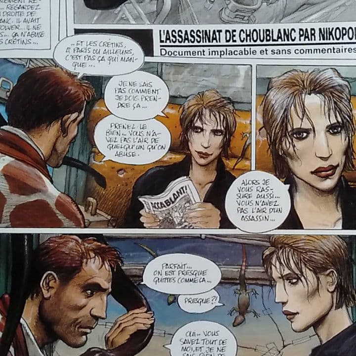 Enki BILAL エンキビラル バンド・デシネ Froid Equateur - メルカリ