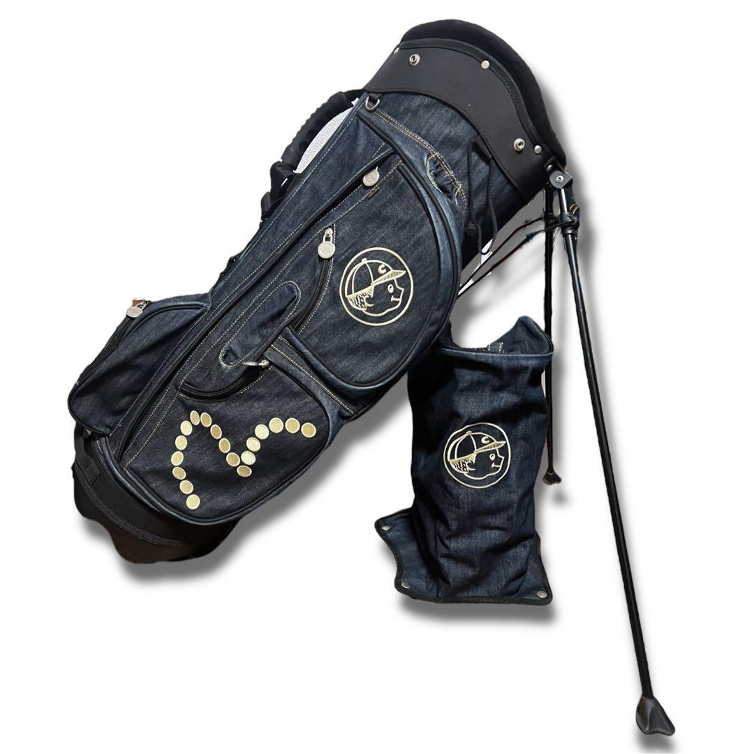 本日限定価格】希少 大人気 EVISU エヴィス スタンド キャディバッグ