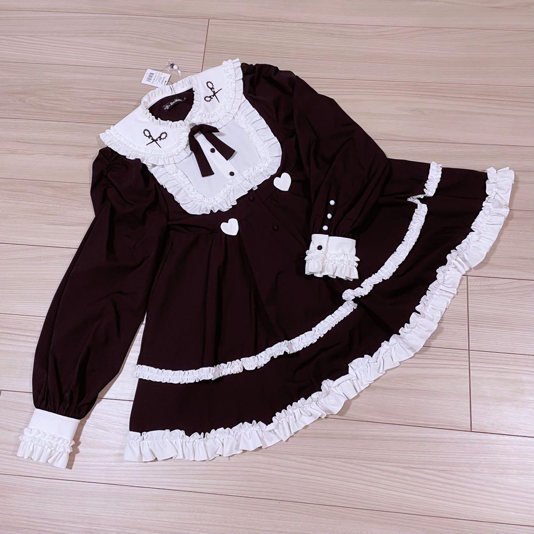 送料無料 新品未使用 dimmoire ディムモアール 絶メイドワンピース