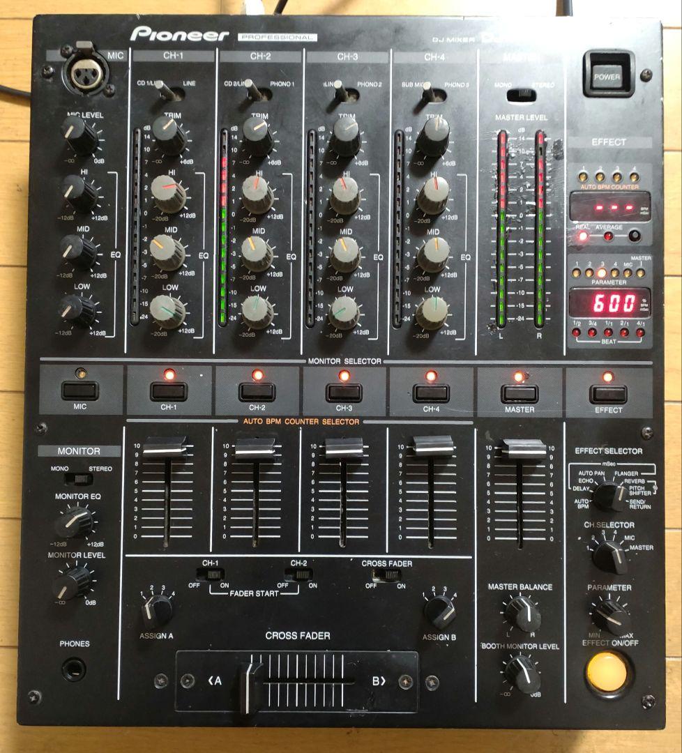 Pioneer DJM-500 動作確認済み メンテ品 送料込み DJミキサー - メルカリ