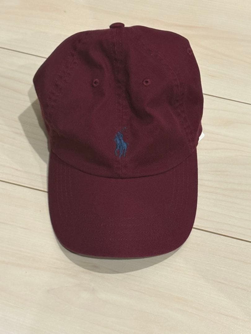 Ralph Lauren バーガンディ キャップ Polo Ralph Lauren Big & Tall Stretch Pony Chino Cap | Dillard's
