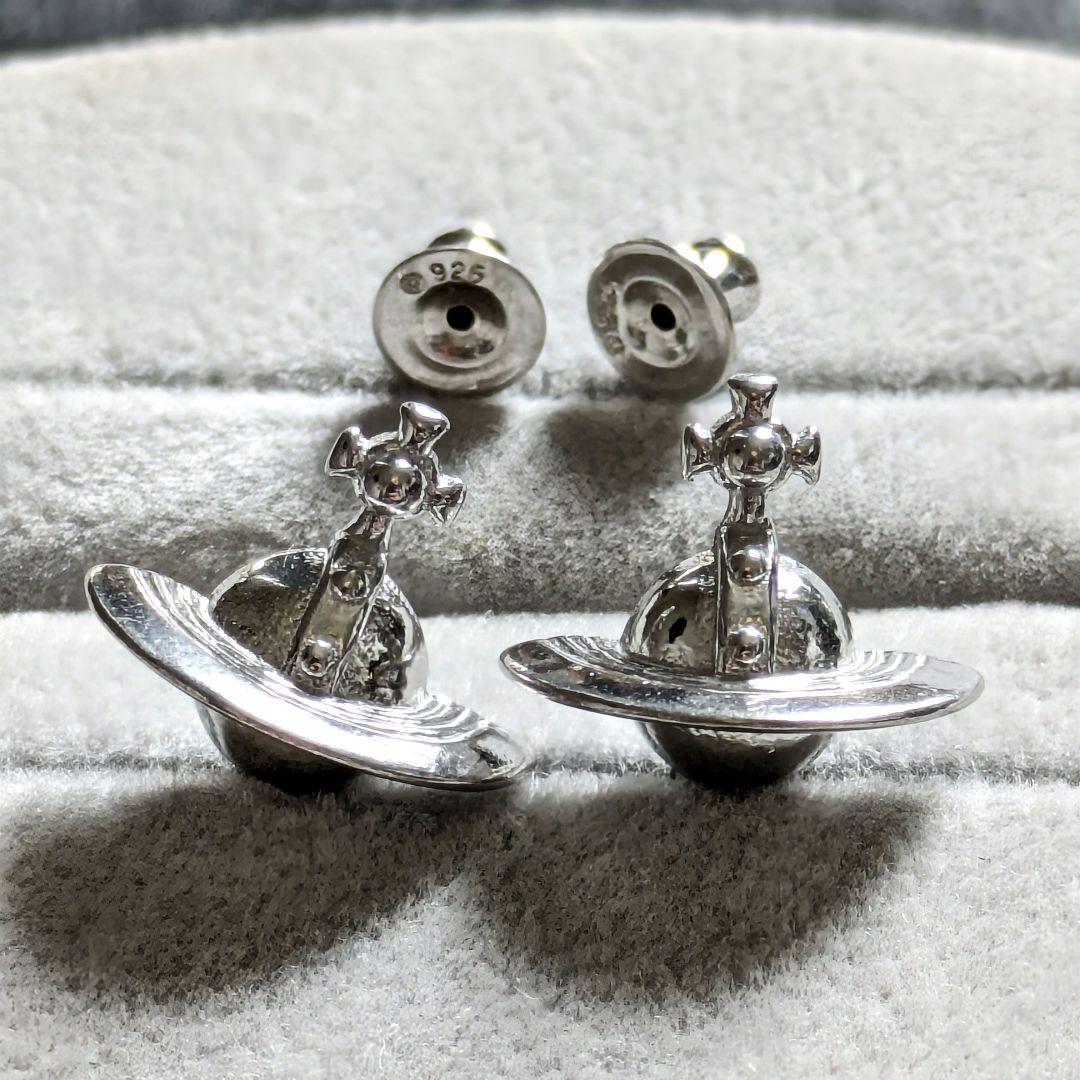 vivienne westwood シルバー925製 ソリッドオーブピアス - メルカリ