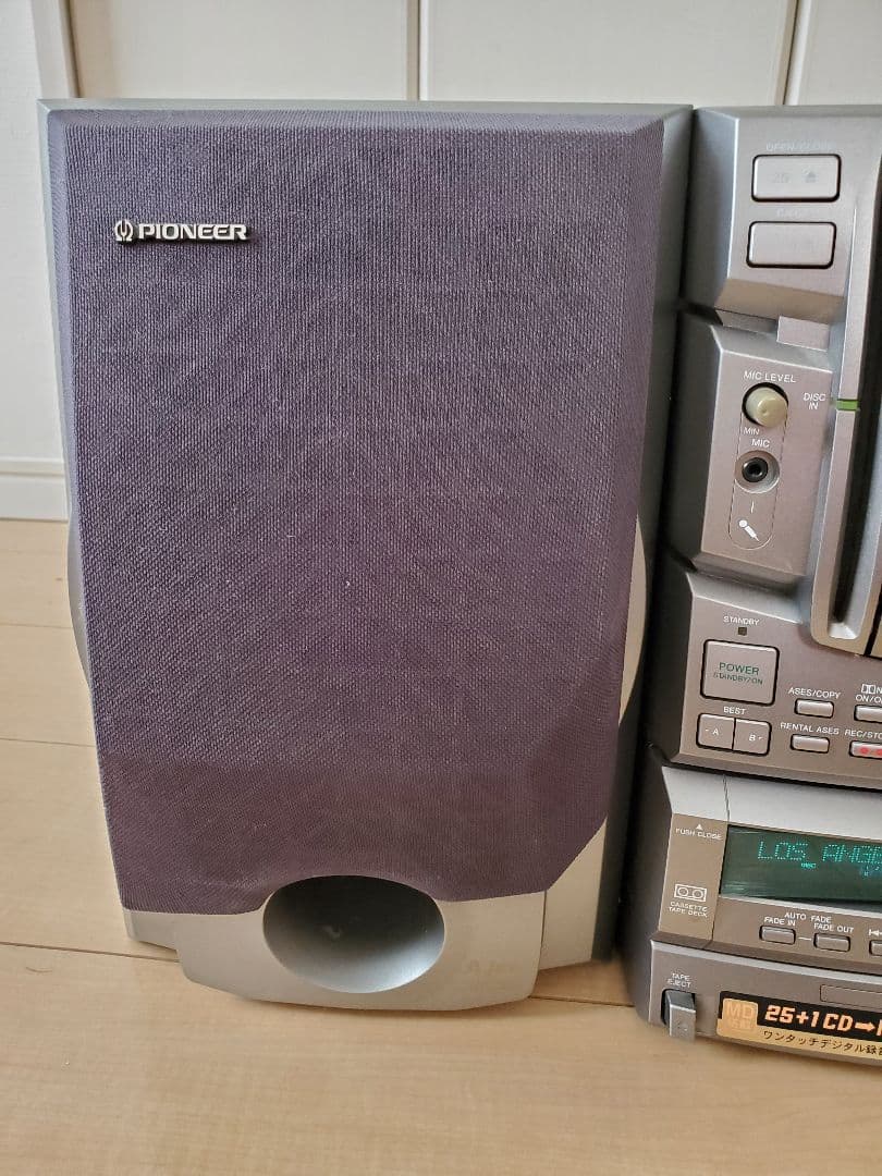 パイオニア 25＋1-DISC CD PLAYERコンポ XR-P5MD - メルカリ