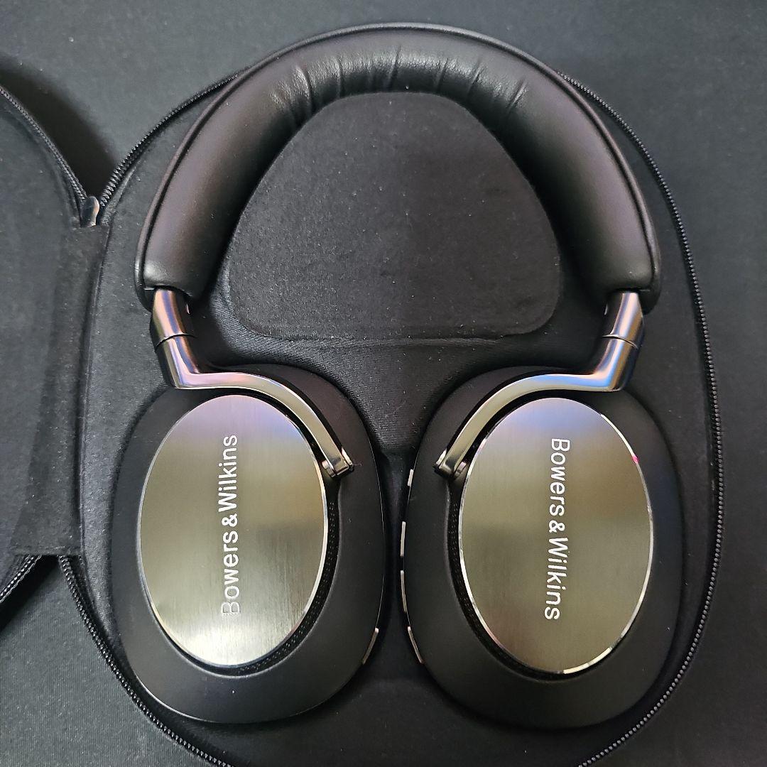 ヘッドホン Bowers & Wilkins PX8 BLACK B&W - PX8/B/ブラック（ノイズキャンセリングワイヤレスヘッドホン