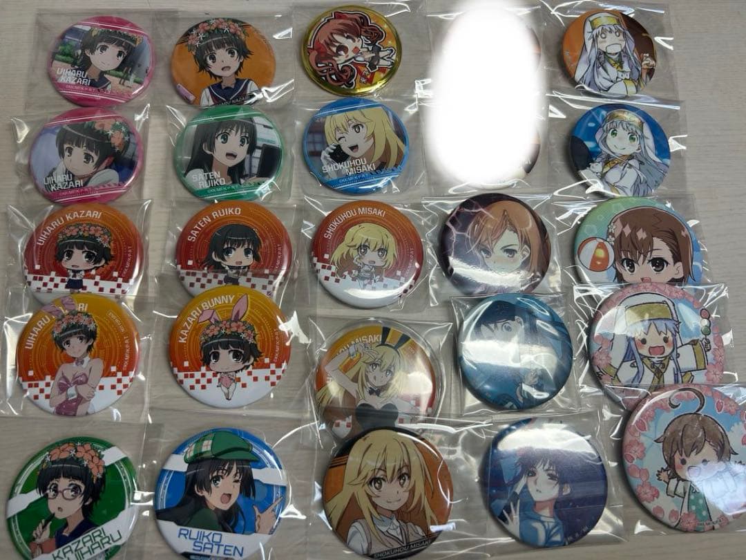 とある魔術の禁書目録 とある科学の超電磁砲 缶バッジ