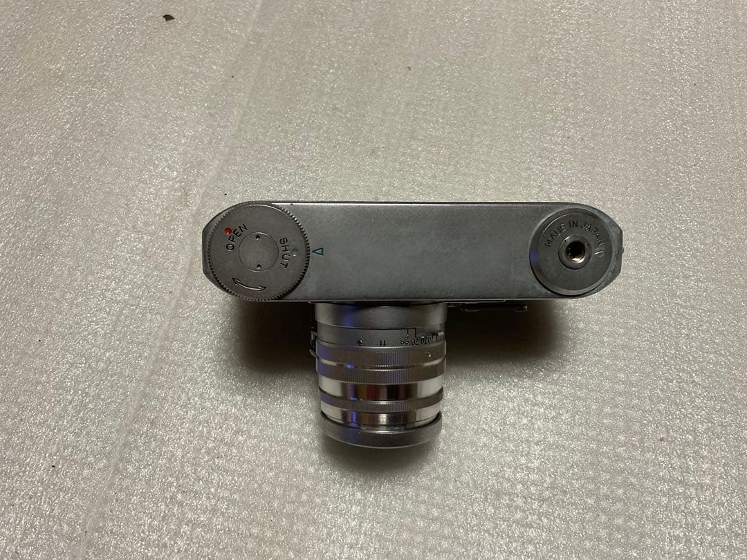 ミノルタ・35。C.K.S。【昭和レトロフィルム式カメラ カバア付き