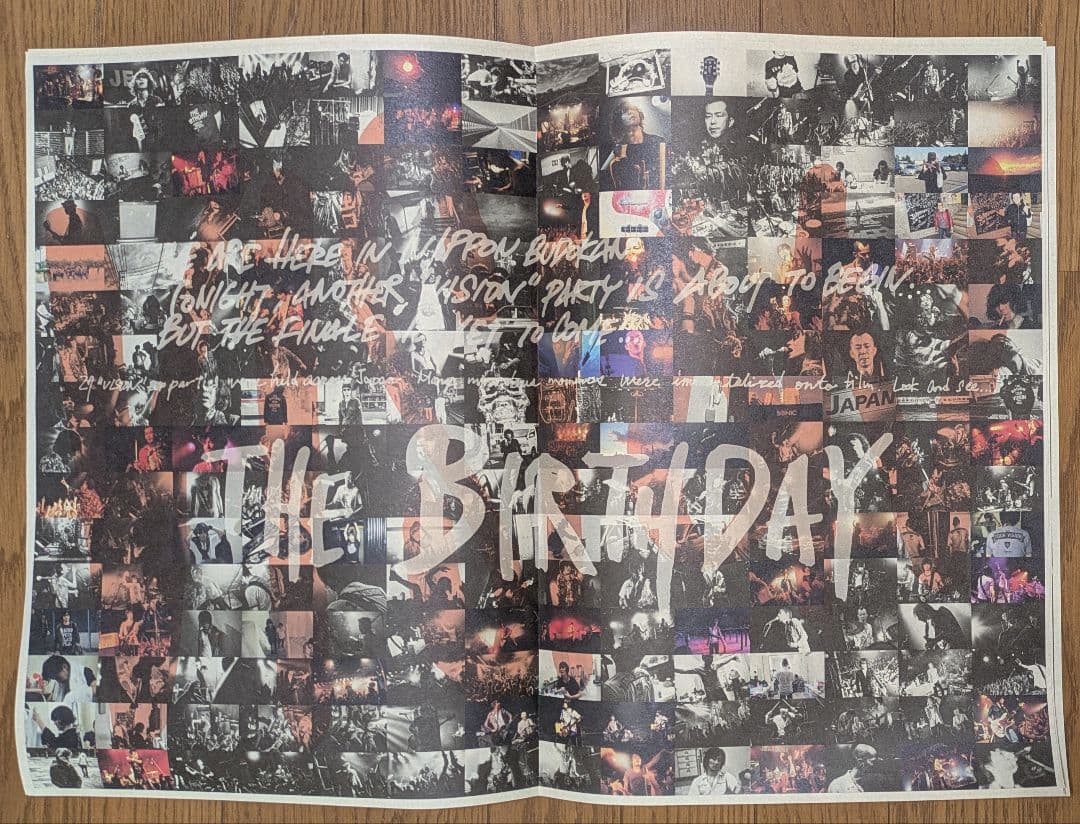 The Birthday】 VISION ツアータブロイド レア