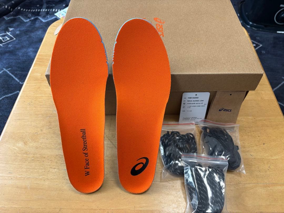 シューズ(男性用) ballaholic asics nova surge low 27.5cm