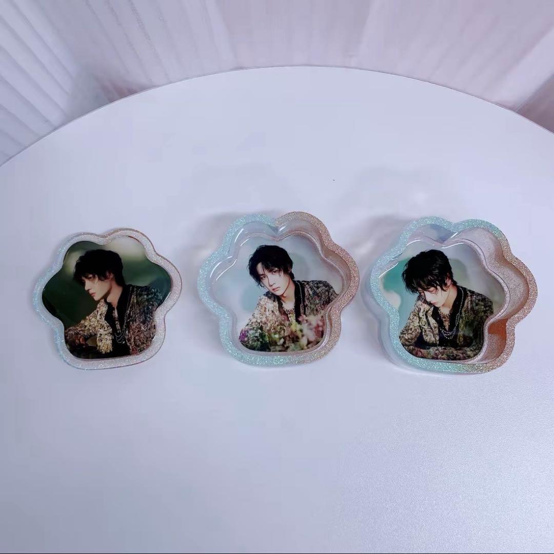 王一博 二層構造の猫の肉球レジン収納ボックス❣️5セット❣️確認用