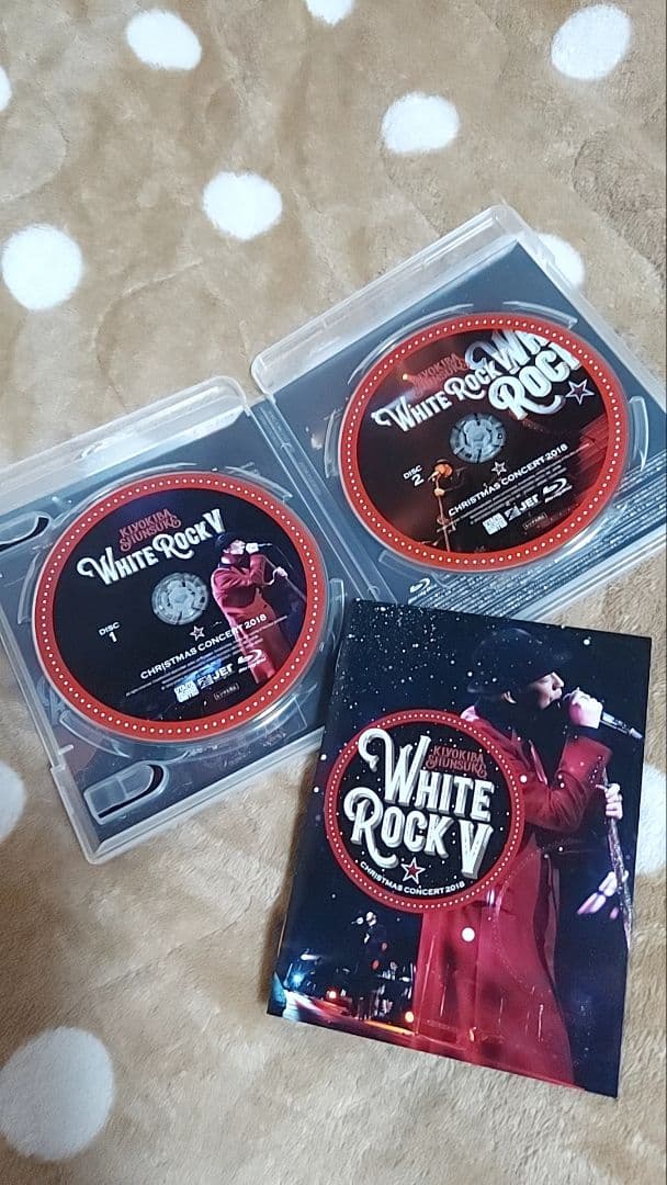 新品同様♪清木場俊介Blu-ray【WHITE ROCK V】完全受注生産♪