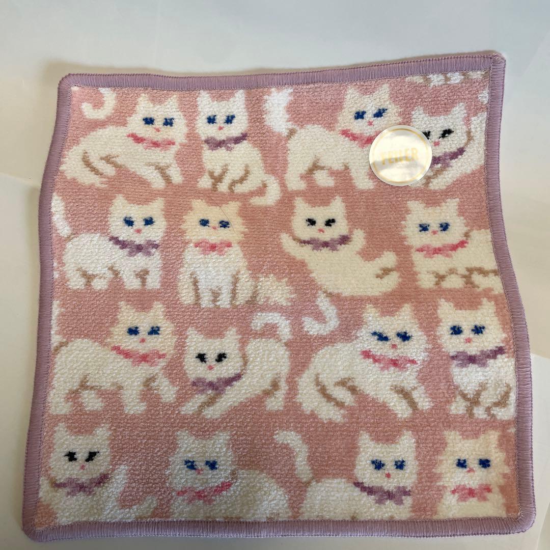 フェイラー モフモフネコチャン ハンカチ 新柄 - メルカリ