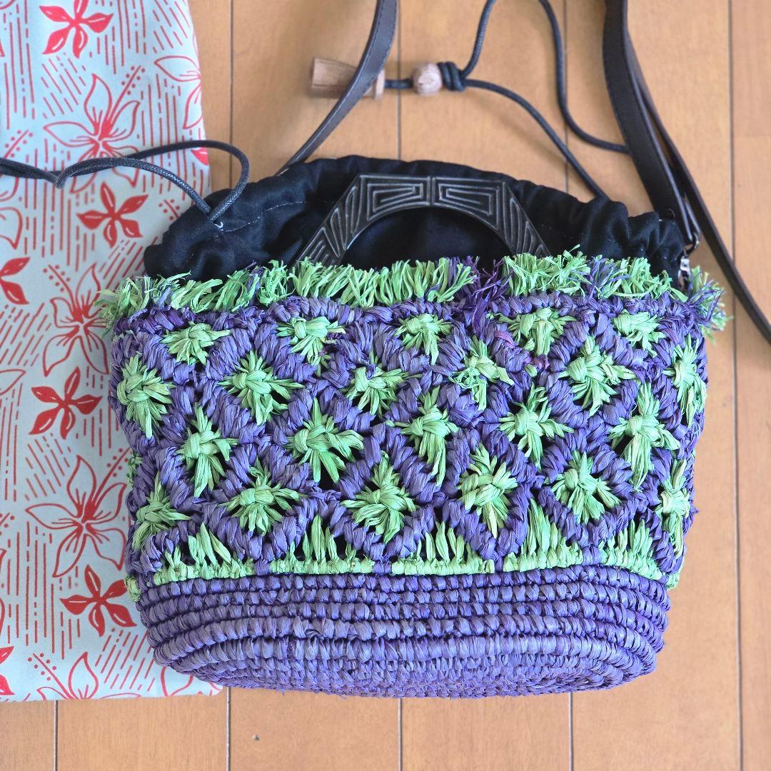 Jamin Puech　カゴバッグ　H.P.France　ショルダー　フランス