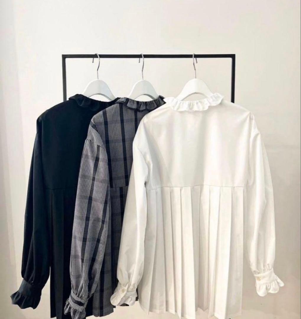 ロージーモンスター ルミエールプリーツブラウスチュニック - メルカリ