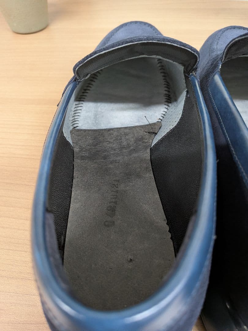 未使用品 ASICS RUNWALK WALKING ネイビー 25.5EEE