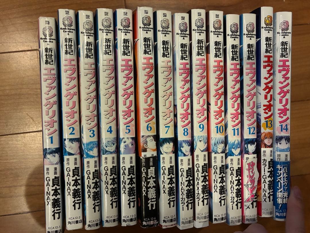 エヴァンゲリオン 全巻セット 1-14巻 - メルカリ