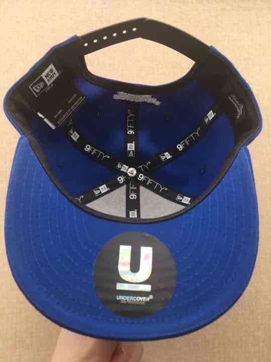 NEW ERA×UNDERCOVERコラボ キャップ ブルー ベア クマ 刺繍 - メルカリ