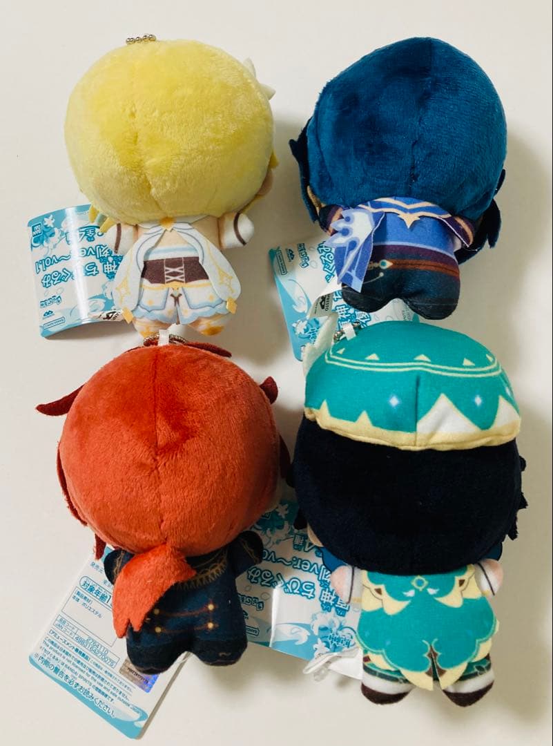 原神 ちびぐるみ 復刻ver. vol.1 全4種 コンプセット - メルカリ