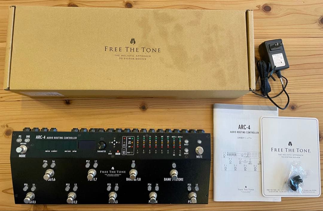FREE THE TONE ARC-4 スイッチャー　美品 Free The Tone / ARC-4 Audio Routing Controller フリーザトーン
