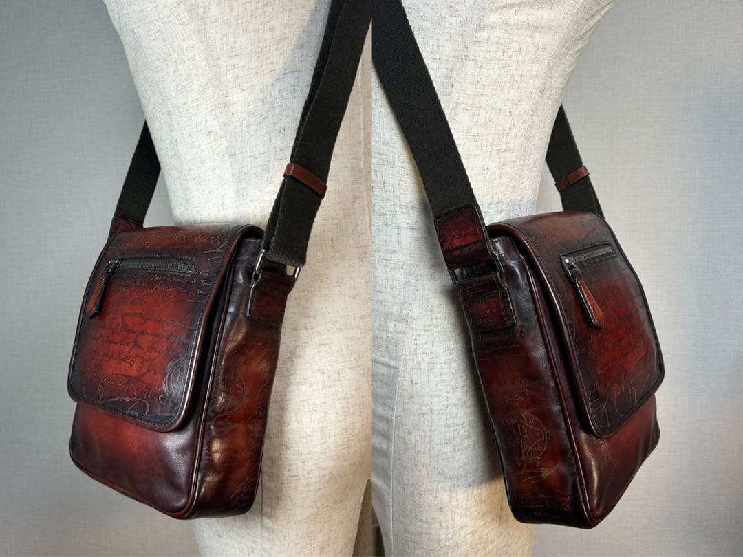 廃盤52万円 Berluti ジュールJ ショルダーバッグ スクリット - メルカリ