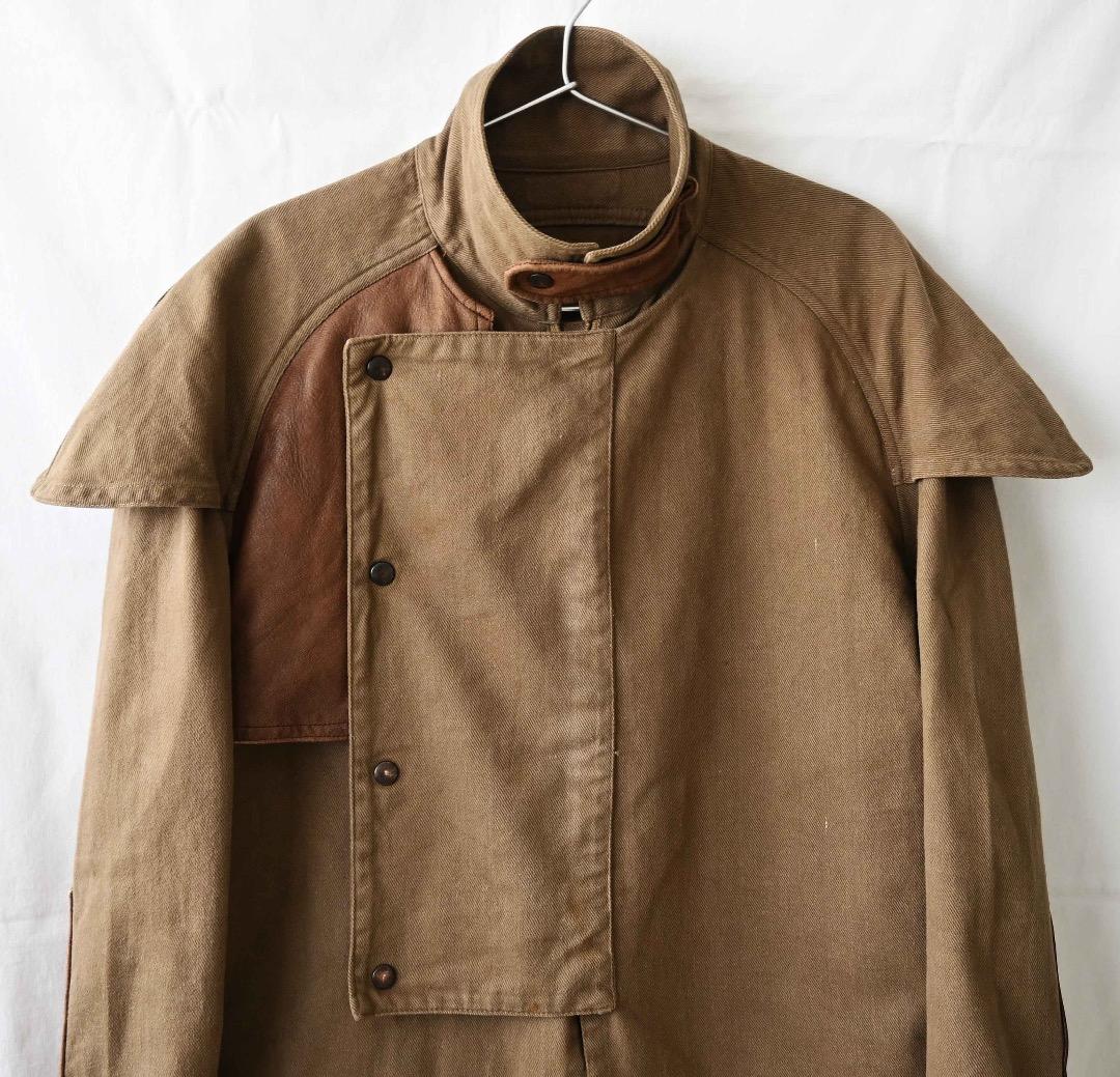 ninja964様専用/スタンドカラー モーターサイクル ミリタリーレザー