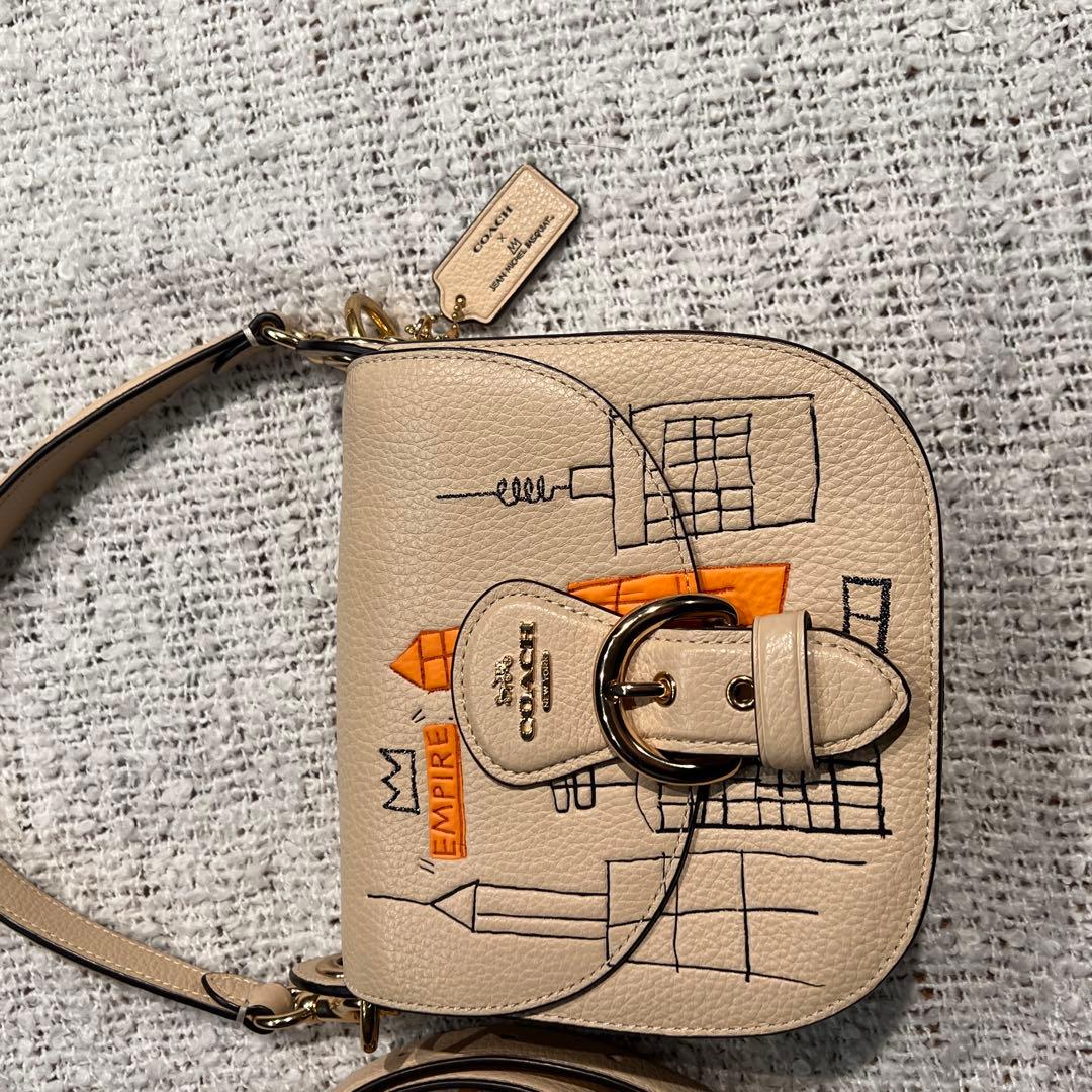 コーチ 限定品 バスキア コラボ バック ショルダーバッグ ハンドバッグ