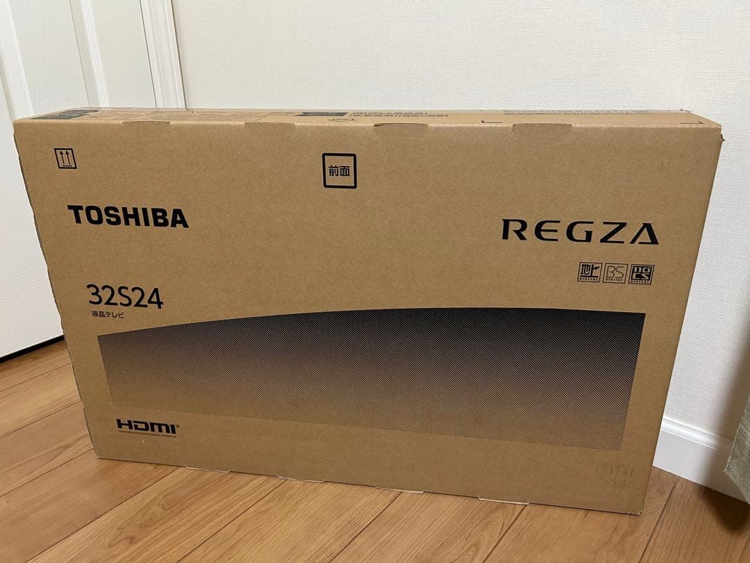 東芝 TOSHIBA REGZA 32S24 新品未開封 TOSHIBA（東芝） TOSHIBA REGZA レグザ 32型 ハイビジョンLED液晶