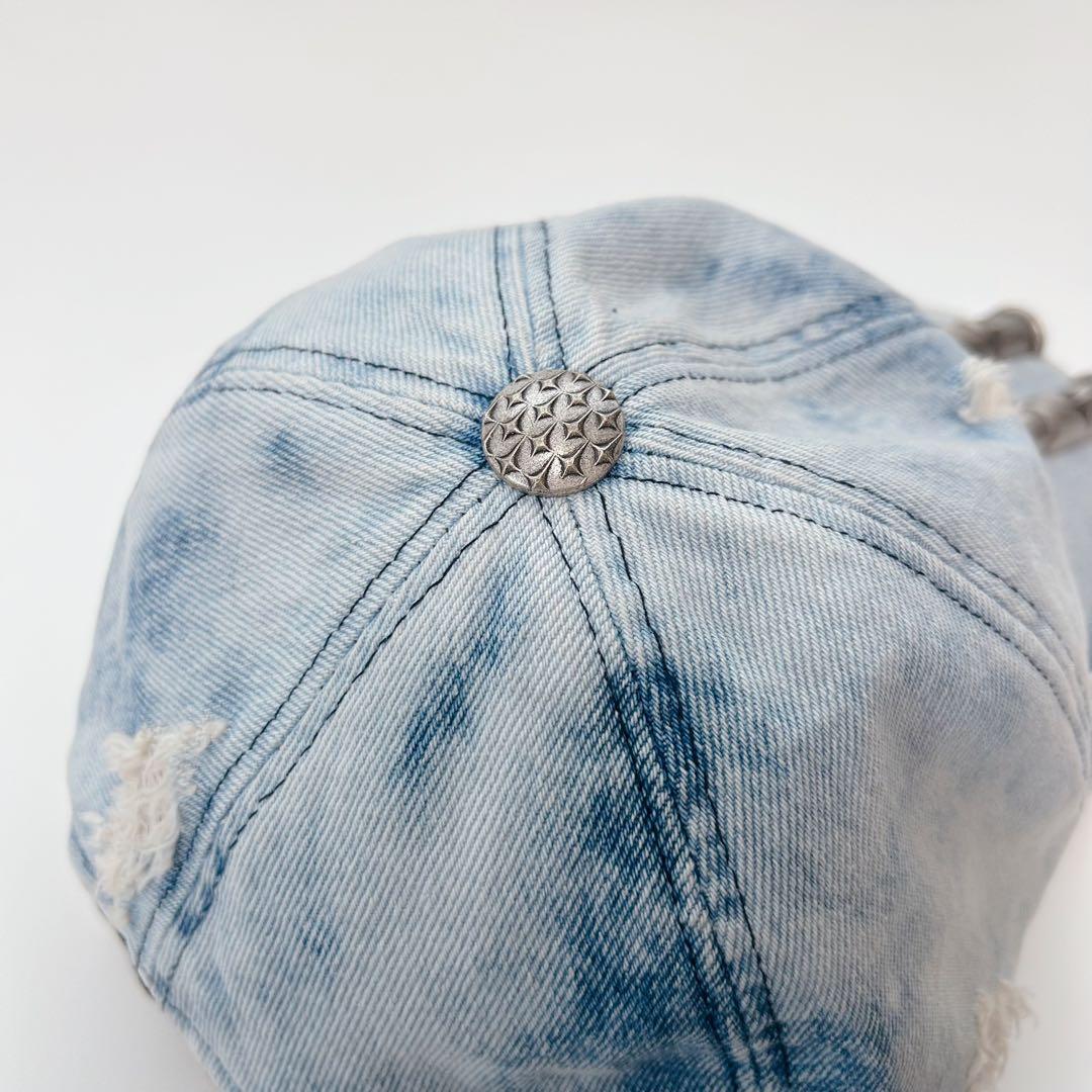 希少】thug club サグクラブ LIFE CAP キャップ デニム 銃弾 - メルカリ