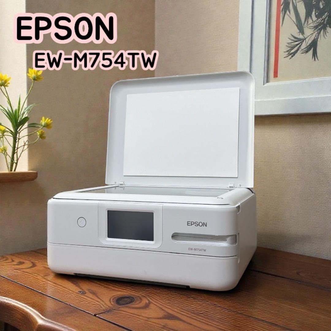 EPSON EW-M754TWインクジェットプリンター - メルカリ