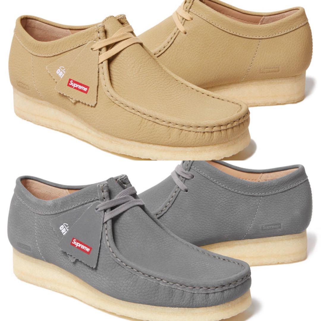 Supreme Clarks Reflective Wallabee ナチュラル - メルカリ