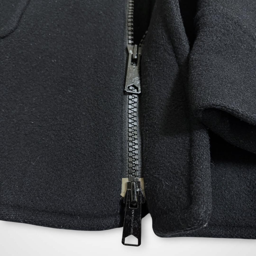 08AW ニコラ期 バレンシアガ ダッフルコート ミリタリー チン