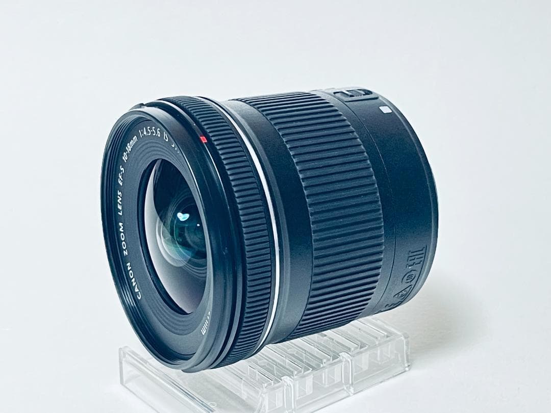 【美品】Canon EF-S 10-18mm F/4.5-5.6 IS STM